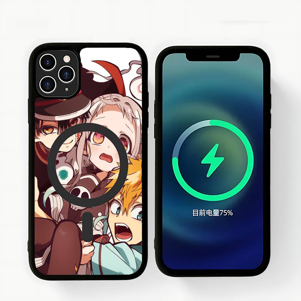 Toilet Bound Hanako Kun Anime Phone Case For IPhone 17 16 15 14 13 12 11 Pro Max For Magsafe Wireless Charger Cover