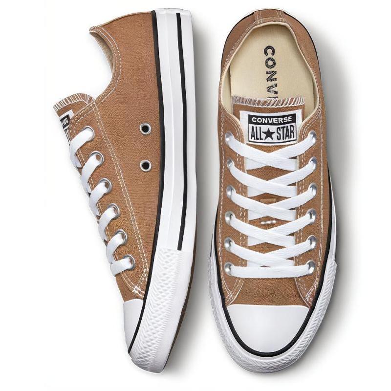 

Converse Повседневная парусиновая обувь All Star с низким верхом, унисекс, коричневая 36.5