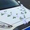 Realistisches Seidenblumen-Arrangement Für Hochzeitsauto-Dekoration Brautparty Und Feierliche Zeremonie