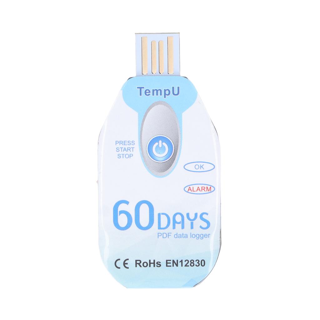 Food Temperature Recorder Portable Temperature Data Logger PDF Report USB Powered Data Logger