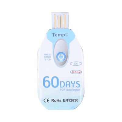 Gıda Sıcaklık Kaydedici Taşınabilir Sıcaklık Veri Kaydedici PDF Raporu USB Güçlü Veri Kaydedici