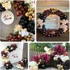 154pcs Burgundy balloon garland arch kit, suitable for birthday, graduation, wedding anniversary Valentine's Day decoration