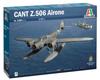PLATZ Italeri Scale WWII Italian Canto Airone Seaplane Plastic Model Kit IT1360 1/72 Z.506 (Airplane)