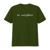 Hi Neighbor T shirt for men women and youth Black vintage Washed fashion Breathable Unisex Casual streetwear Stretched