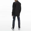 Calvin Klein Business Casual Polo Collar Embroidered Shirt Men Shirts Black J319065-BEH