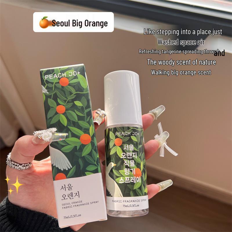 PEACH JO+ Корейский цитрусовый дезодорирующий ароматический спрей для мужчин и женщин с острова Чеджу