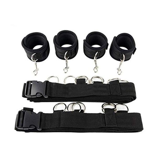 Sex Toys for Woman Couples Under Bed BDSM Bondage Restraint System Fetish Adult Games Set Handcuffs & Ankle Cuffs Sex Products