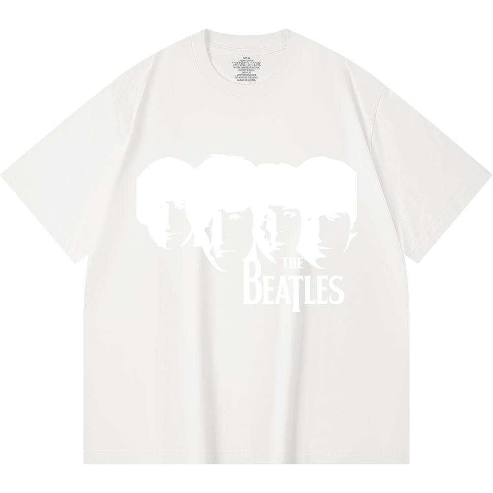 230 Gsm 100% Cotton Heavy Metal T-Shirt Rock Band Popular Music Print Unisex Heavy Cotton T Shirt