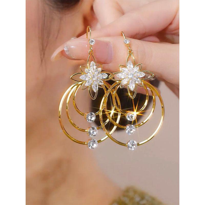 Accessible Luxury Stylish Exaggerated Multi-Layer Female Fashion Big Circle