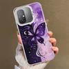 Beautiful Purple Butterfly Shockproof Phone Case for Xiaomi Poco X7 X6 X5 X3 Pro F7 Ultra M8 Redmi 15C 15 14C 13C 12C 10C 13 12