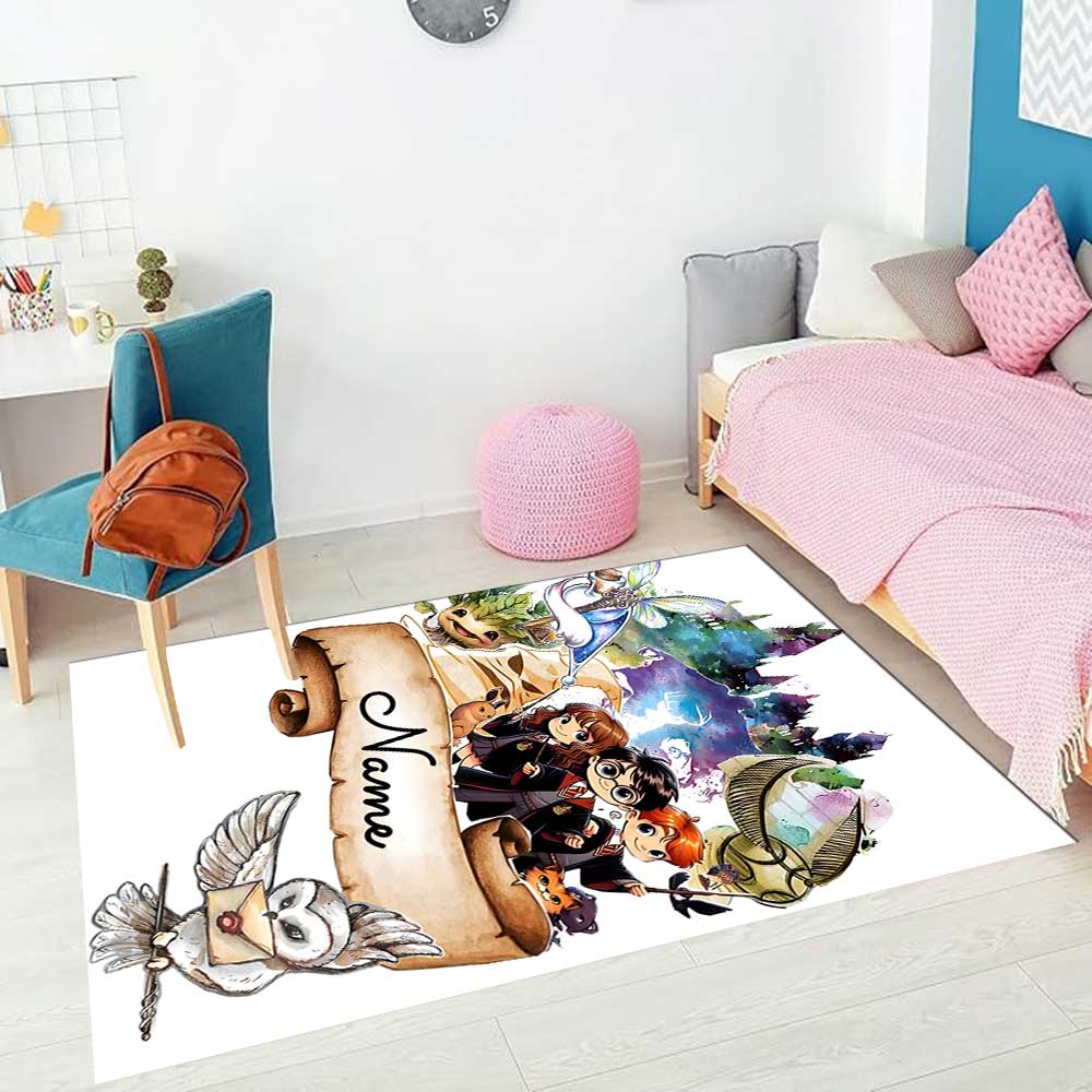 Warner Bros. Lavori (6) Personalizza il tuo tappeto con nome, cuscino per sedia da ufficio, regalo per camera da letto, soggiorno di casa.