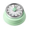 Mechanical Kitchen Timer Metal Magnetic Countdown Timer 60-Minute Cooking Timer No Batteries Required Easy Storage Refrigerator Magnet