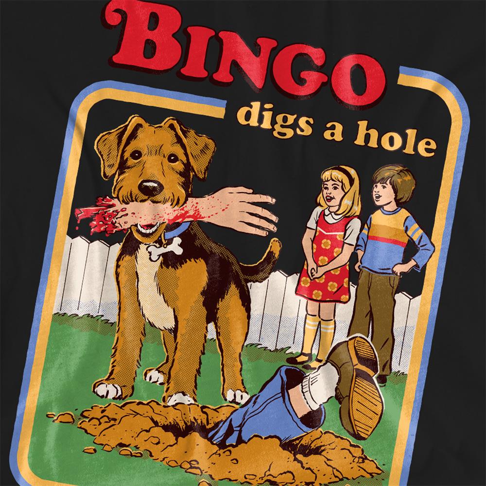 Steven Rhodes Unisex Adult Bingo Digs A Hole T-Shirt
