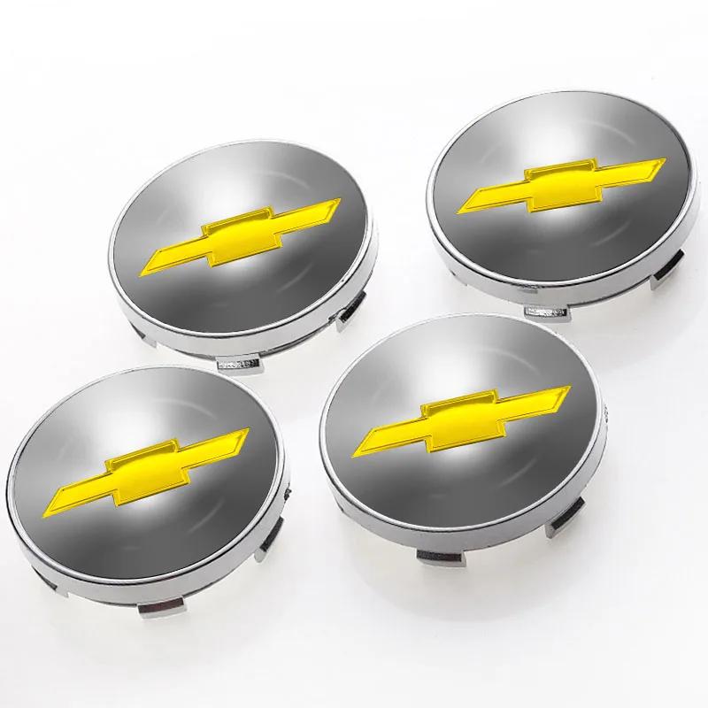 4pcs 56/60mm Car Wheel Center Hub Cap Car Rims Dust-proof Cover Hubcaps For Chevrolet Captiva Cruze Silverado Spark Crvalier