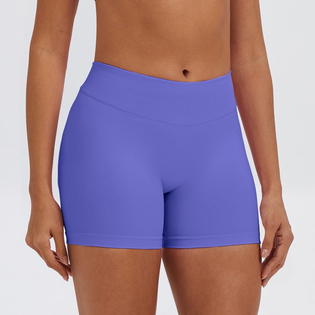Pantaloncini Fitness Altamente Elastici Per Donna Con Tessuto Traspirante Perfetti Per Yoga E Corsa