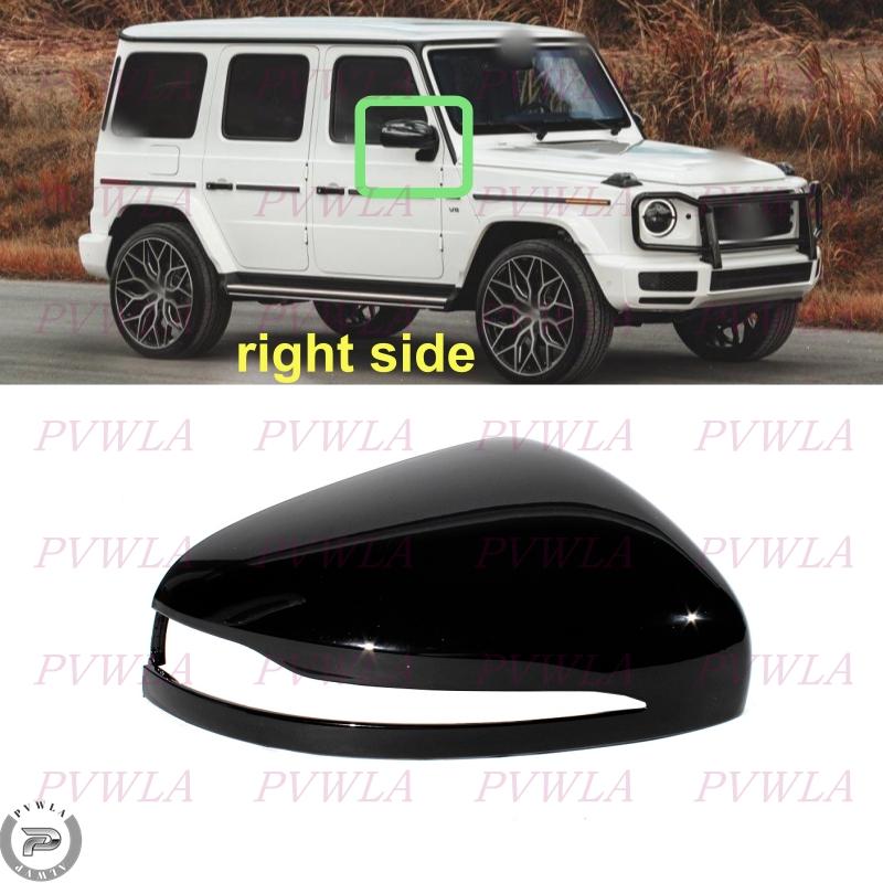 Black Painted Reverse Mirror Housing Cap For Benz W464 W167 X167 GLE350 GLS450      A1678112100 A1678112200