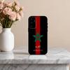 M-Maroc-C M-Morocco F-Flag Phone Case For Samsung S25,24,23,22,30,21,10,9,Ultra,Plus,Lite,FE,4,5 G Soft Black Case