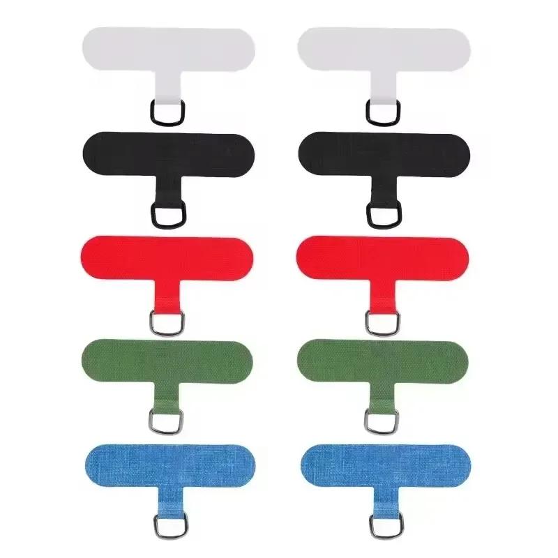 Universal Mobile Phone Lanyard Straps Gasket Anti-lost Nylon Detachable Phone Hanging Cord Patch Replacement Sling Tether Pad