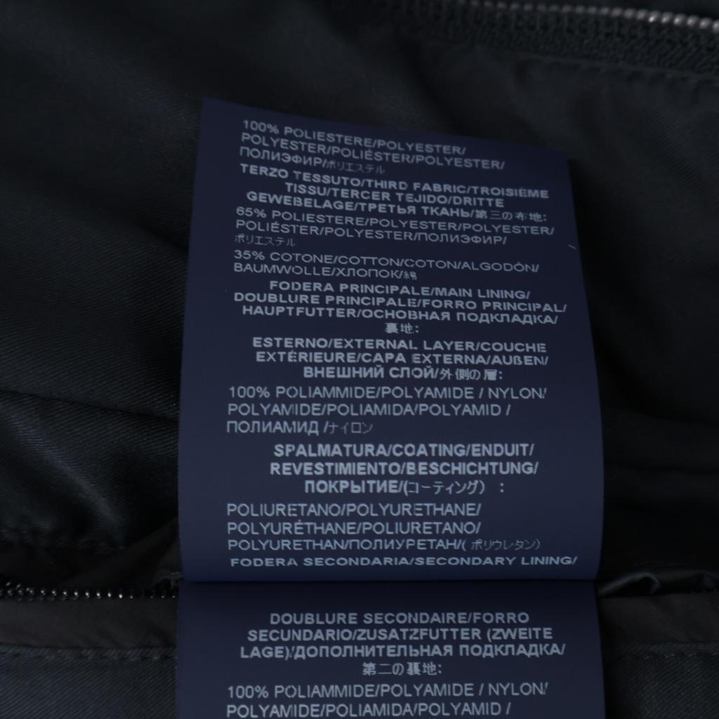 HERNO [Excellent condition/Domestic genuine/Made in 2011] PI001019U with faux fur collar Jacket 48 NavyUsed