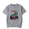 New Aniem T Shirt Kamado Tanjirou Print T-shirt Unisex Summer Casual O-neck Lady Female Clothing Short Sleeve Tees