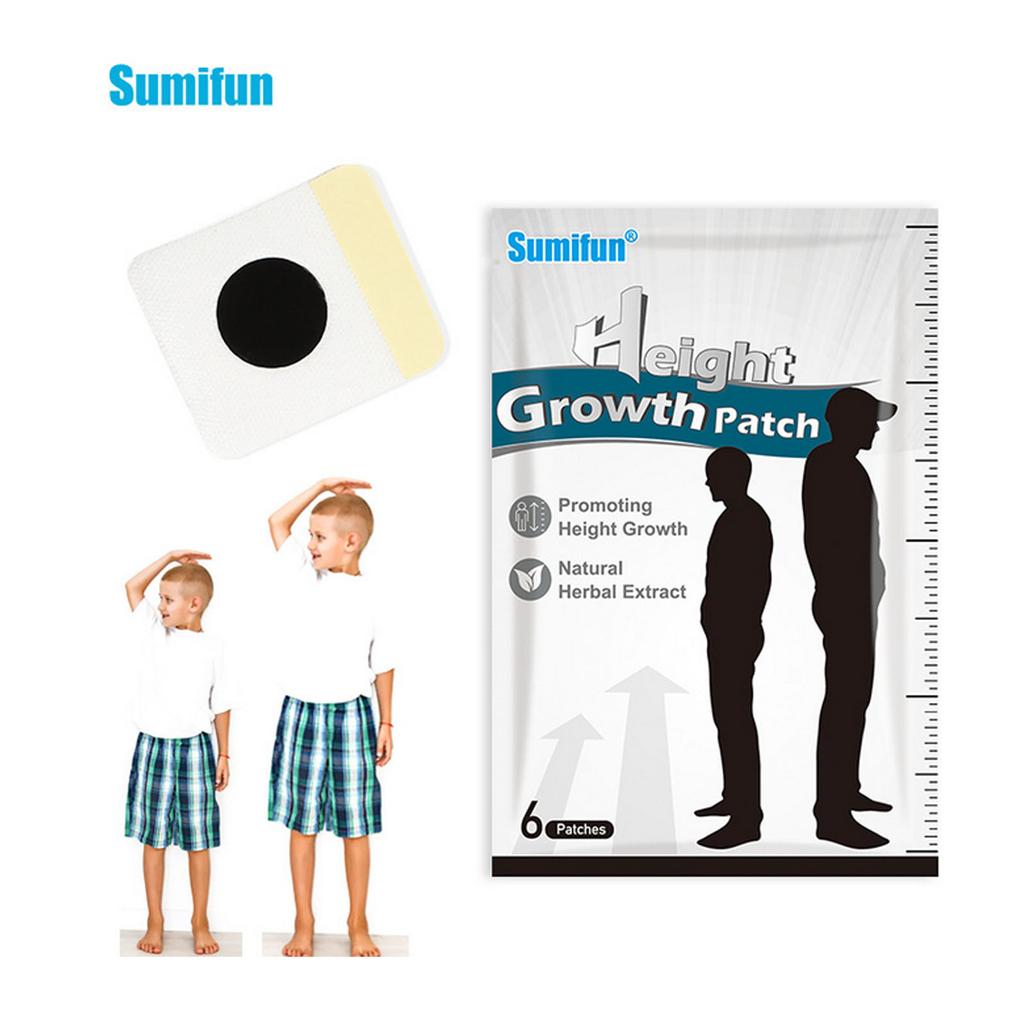 Plastry zdrowotne na wzrost wysokości 6 plastrów / worek