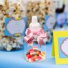 12Pcs Pink Plastic Mini Feeding Bottle Gift Boxes for Baby Shower Decorations Candy Filler Favor Packaging 9Cm 4Cm D