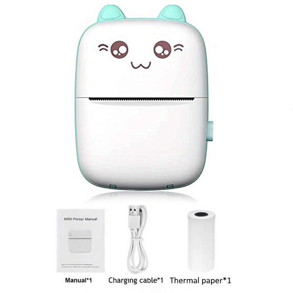 C9 Mini Cartoon Wireless Bluetooth Thermal Label Printer