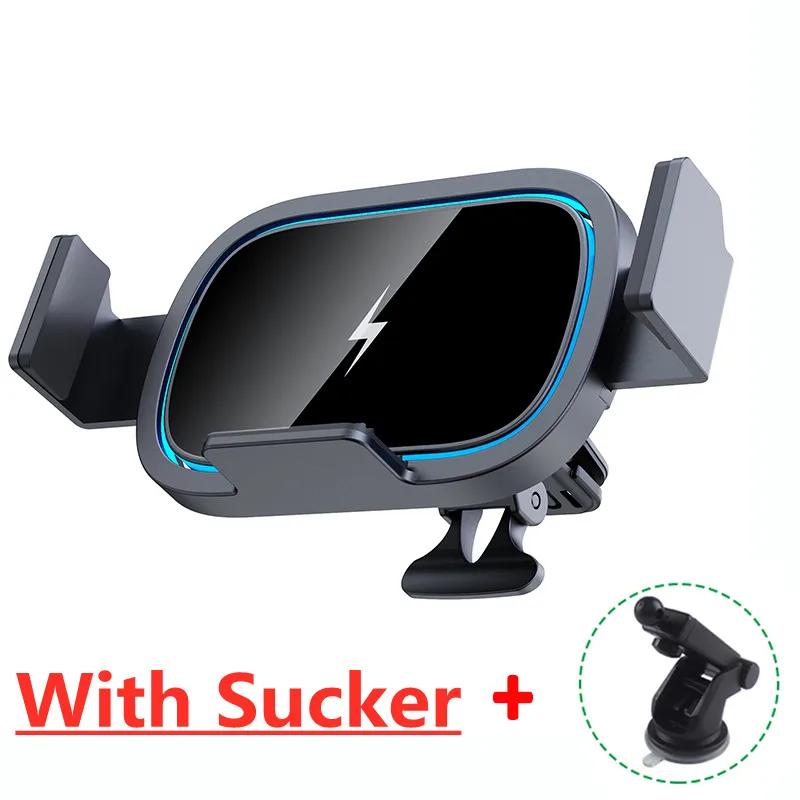 Automatic Clamping Wireless Car Charger Mount For Samsung Galaxy Z Fold 4 3 2 S22 S21 iPhone 14 13 12 Max Air Vent Phone Holder