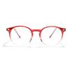 Xunge Unisex Round TR90 Glasses - Candy Colors, Korean Academy Style, Sweet No Makeup Look
