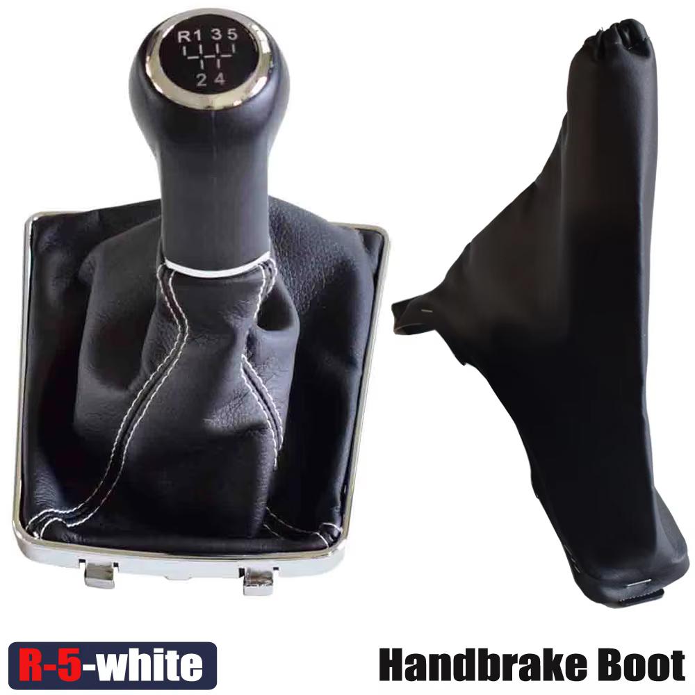 Fit For VAUXHALL OPEL ASTRA III H 1.6 2004-2010 Manual 5 6 Speed Gear Stick Lever Knob Shifter With Leather Dust-Proof Cover
