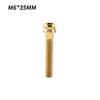 M6x30/35mm Bicycle Stem Top Cap Screw Titanium Zinc Zinc Alloy Bicycle Headset Cover Screws  Road Bikes