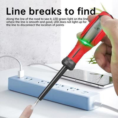 Screwdrivers Indicator Meter Voltage Tester Pen Non-Contact Screwdriver with LED Display Screen Handheld Voltage Tester Pen