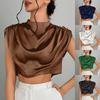 Elegante Satinbluse für Damen
