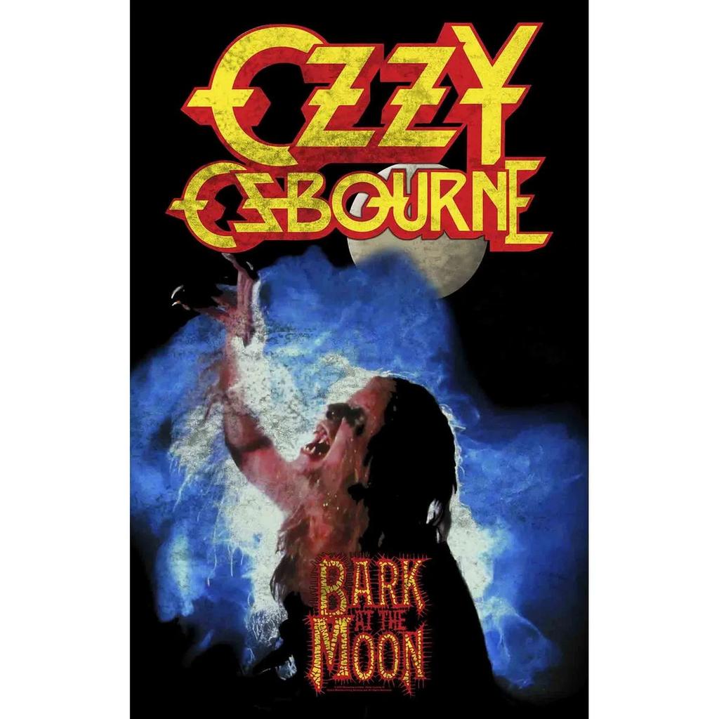 Ozzy Osbourne Bark At The Moon Textile Poster