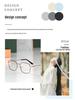 2025 Ultralight Korean-Style Photochromic Metal Glasses, Anti-Blue Light, Unisex Retro Design with Large Frame.