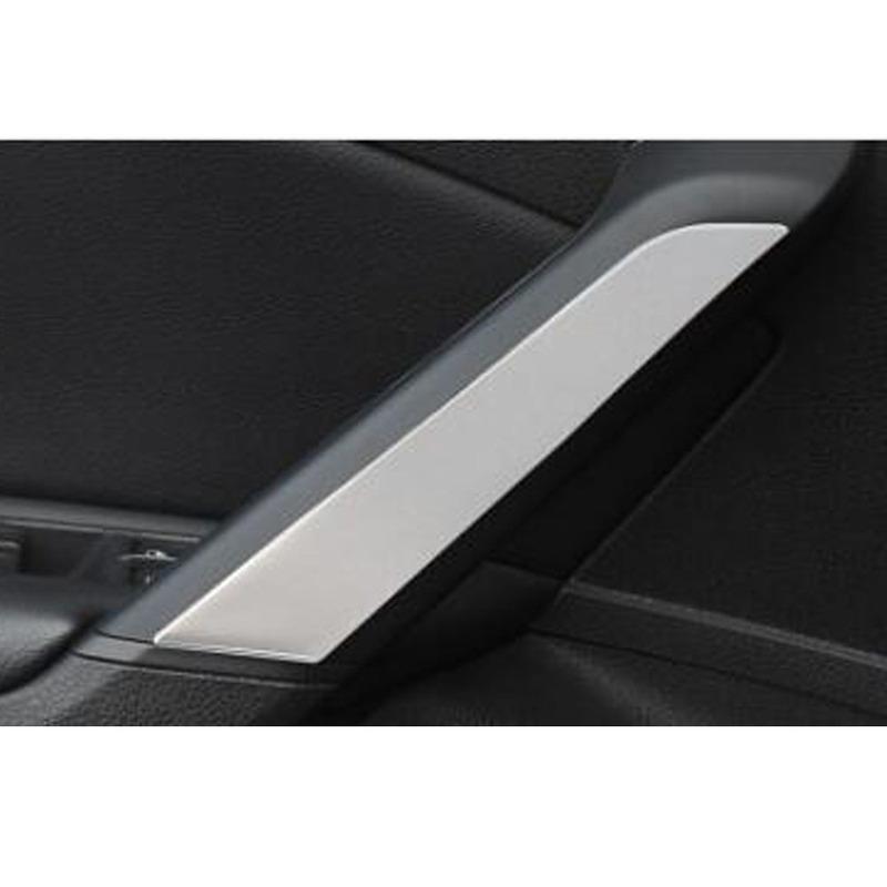 Car Trim Door Inner Stainless Steel For Volkswagen VW Passat B8 2016 2017 2018  Handle Armrest Handrail Frame Panel