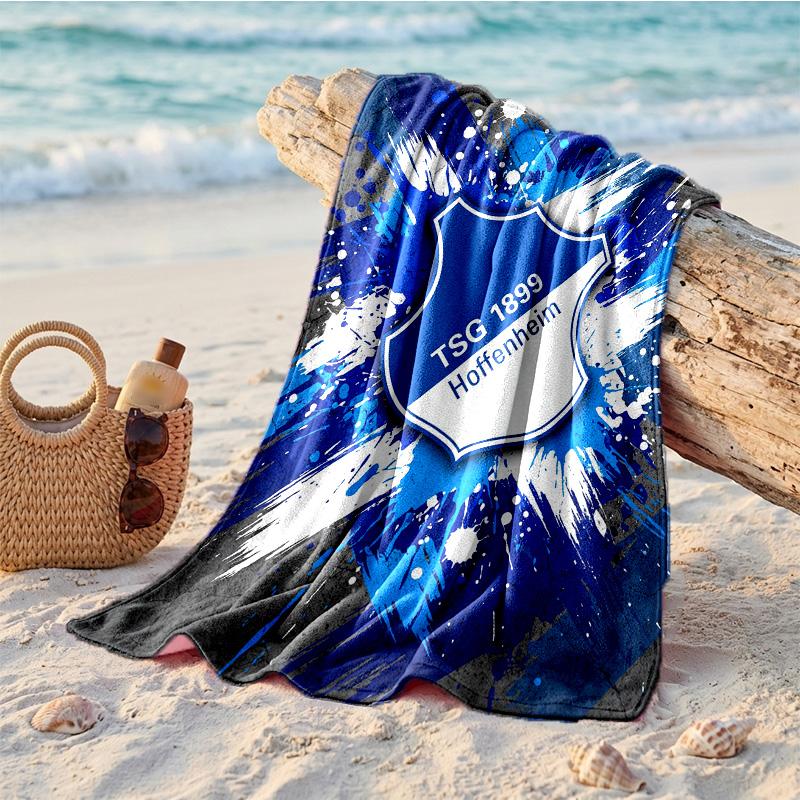 TSG Hoffenheim FC Print Microfiber Beach Towel Quick Dry Absorbent Large Towel For Beach Swimming Travel