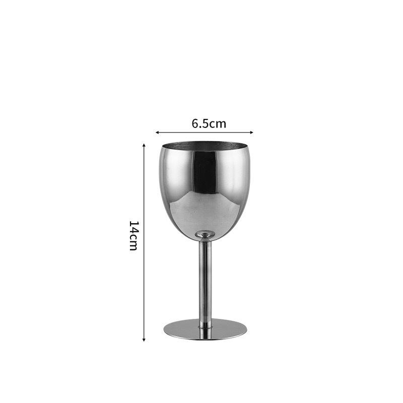 Stainless Steel Champagne Glases Electroplating Agave Cup Liquor Cocktail Goblet Juice Tumbler Party Restaurant Drinkware Cup