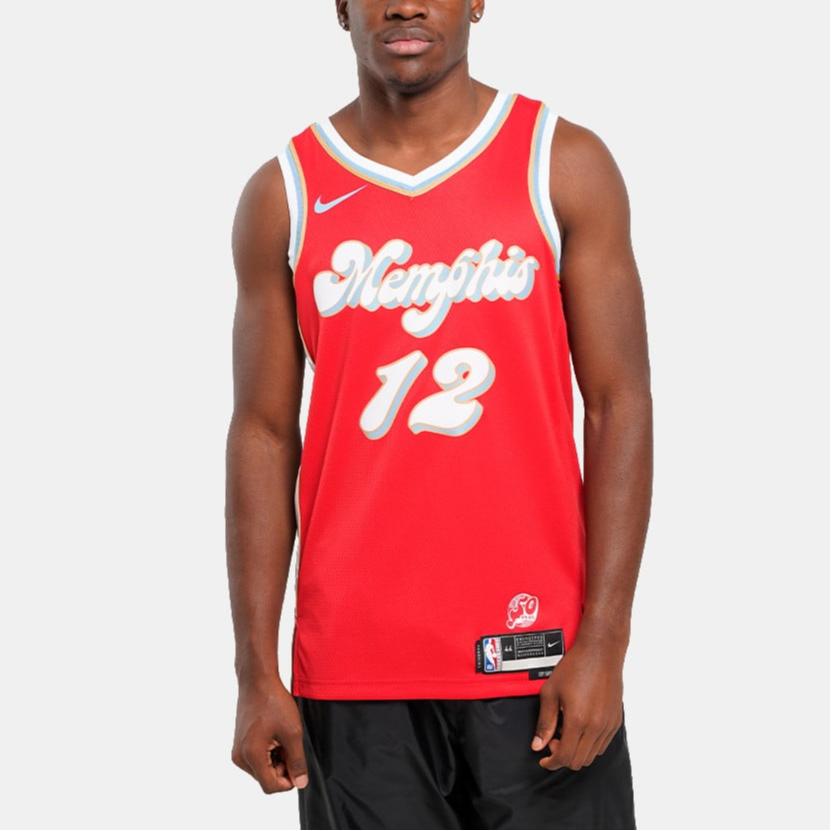 Nike X NBA Memphis Grizzlies Dri-Fit 2024/25 Season City Edition Swingman Comfortable Quick-Dry V-Neck Basketball Jersey Men jersey FQ4347-658