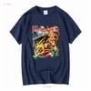 Mago De Oz Rock Band Graphic Short Sleeve Black Shirt Men Women Vintage Washed Streetwear Designer Clothes Stylish Slightly