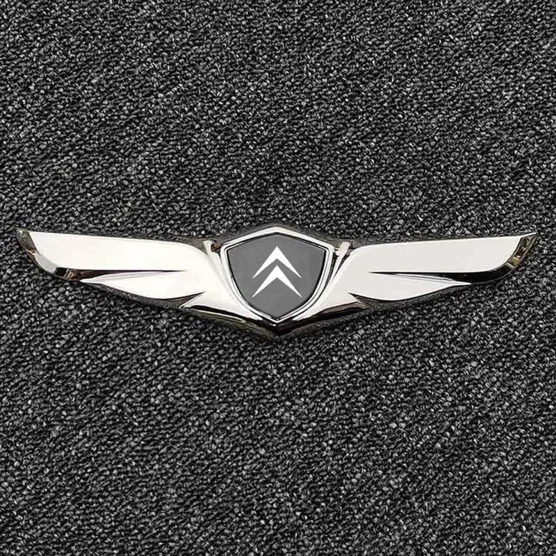 Car Trunk Emblem Side Rear Badge Sticker for Citroen Jumper Picasso C4L C3 C5 C1 Berlingo Saxo Xsara DS3 DS4 DS5 Elysee Exterior akh256