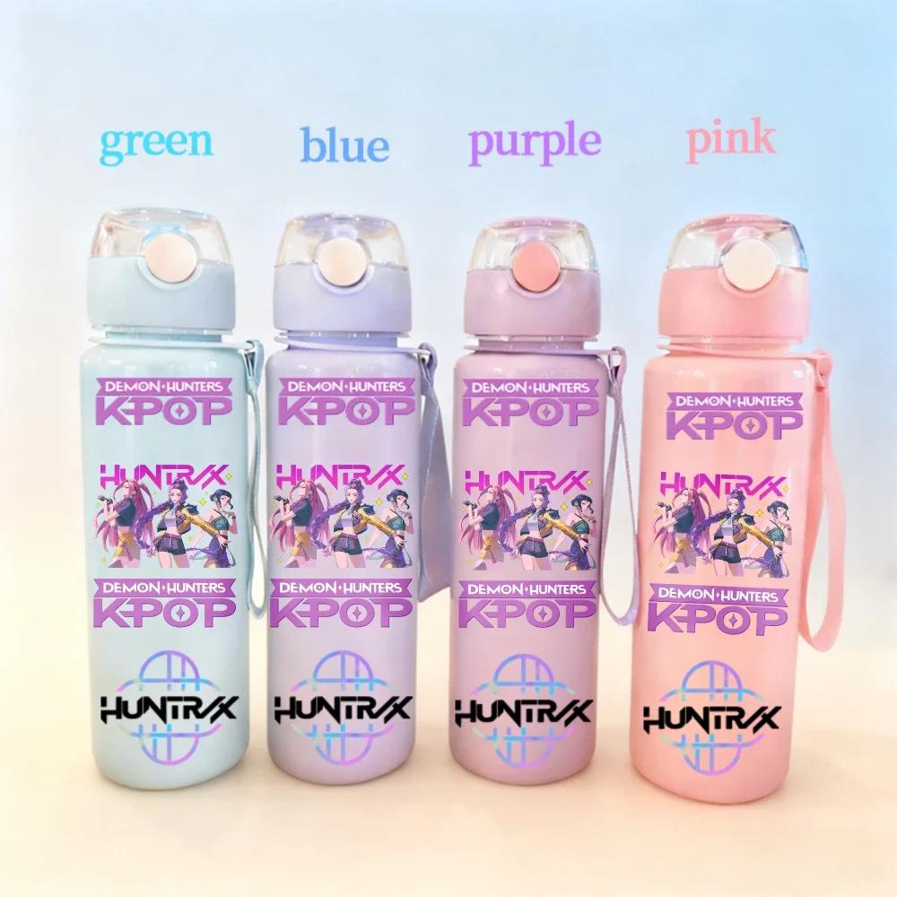 700ML KPOP Devil Hunter Stainless Steel Insulated Mug Anime Cartoon Style Portable Cup Fit designed for Students plus Children