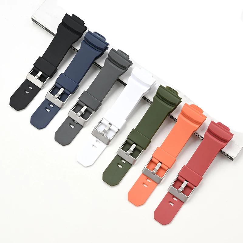 Strap for Casio G-shock GA-150 GA-110 GA-400 GA-700 200 201 300 310 Men Sport Waterproof Rubber TPU Replace Watch Band Bracelet