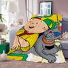 Cartoon Baby Friend C Caillou Blanket Soft and Skin Friendly For Couch Bed Napping Bedspread All Seasons Comforter
