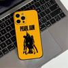 Band P-Pearl J-Jam Fashion Phone Case Silicone Soft For IPhone 17 16 15 14 13 12 11 X XR Plus Pro Max Plus