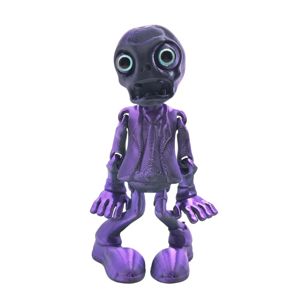 3D Printed Desktop Ornaments With Movable Joints And Six Colors To Choose From, Adding To The Home Atmosphere