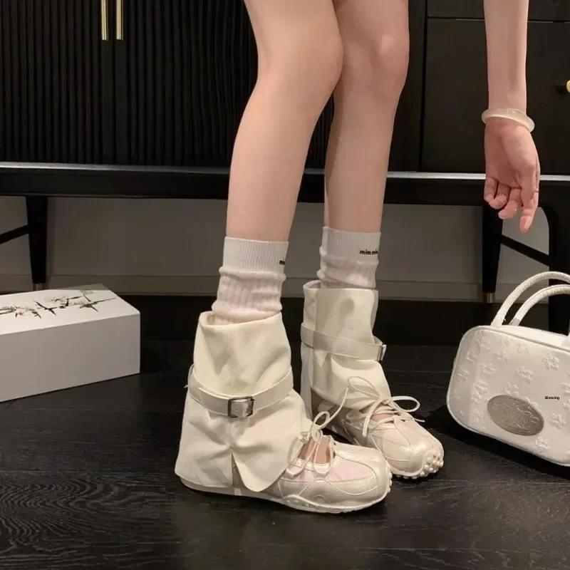 Módní Romanke Baletní taneční boty Dámské Silná podrážka De Xin Jednoduché boty Mary Jane Krátké boty EVA Stélka Gumová podrážka Letní ležérní