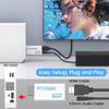 Wii to HDMI Converter Adapter with 1.5M HDMI Cable, 1080P Full HD Compatible, 3.5mm Audio Output ...