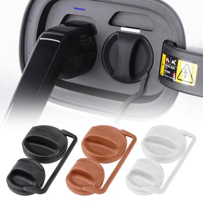 For Leading Lixiang L7 L8 L9 Car Charging Port Protective Rubber Cover Accessories Waterproof Cover Anti-dus T1b4
