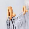 4 Pcs Quilt Hanger Wooden Tapestry Holders Quilt Wall Hanger Blanket Clip Quilt Holder For Wall Display Wall Hanging Hanger